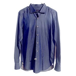 Cotton GiGi B & Brothers Denim Western Style Shirt Cowgirl Come Xmas Gift Casual